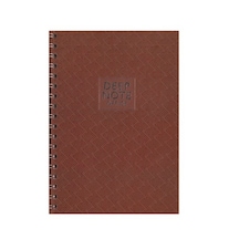 Özkan Deep Note 17x24 Spiralli Çizgili Defter 100 Yap Kahverengi