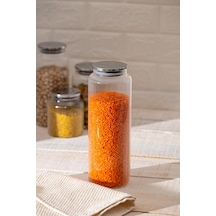 Lines Borosilikat Cam Kavanoz - 1300 Ml