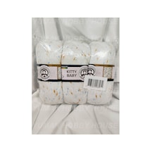 Kıtty Baby Benekli El Örgü İpi 3 Adet 100gr. - Renk: 390