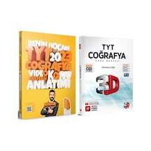 Benim Hocam 2023 Tyt Coğrafya Konu Ve 3d Soru Bankası Seti 2 Kitap