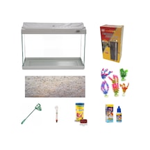Kanki Pet KP5018 Ekonomik Hazır Set Beyaz 50 CM