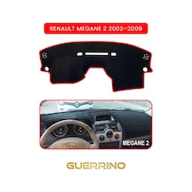 Renault Megane 2 2002 2009 Torpido Koruma Halısı Kırmızı Kenar