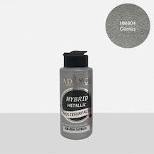 Hibrit Metalik Multisurface Akrilik Boya 120 Ml Hm804 Gümüş Karışık Karışık