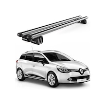 Pençe Renault Clio Sport Tourer 2013-2022 Uyumlu Gri Ara Atkı 109cm Port Bagaj Tavan Barı