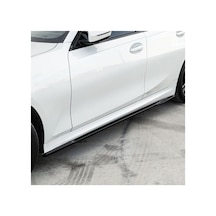 Bmw 3 Serisi G20 2018+ Yan Marşpiyel M Paket Uyumlu Piano Black Marşpiyel Eki