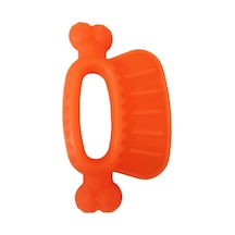 Plastik Eğitim Tutmalı Kemik 18 Cm Turuncu Turuncu