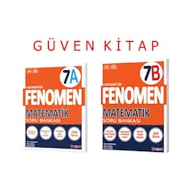 Fenomen Yayınları 7.sınıf Matematik A-b Soru Bankası Seti
