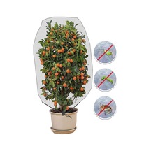 Sones Bağcıklı Bitki Böcek Örtüsü Ağı Sera Meyve Ağacı Kuş Örtüsü, Boyut: 1.2x1.4m Beyaz