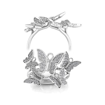 0,40 Karat Pırlanta Kelebek Yüzük