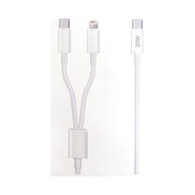 Lb Yeni Nesil Usb-c To Lightning Usb-c Hızlı Şarj Ve Data Kablosu 5.0a Hızlı Kablo 1 Metre 20w