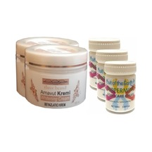 Hintohu Three Brand 100ml Arnavut Aklıkkremi 2ad+foot Carecream 50ml Ayakbakımkremi Naneferahlığıvek