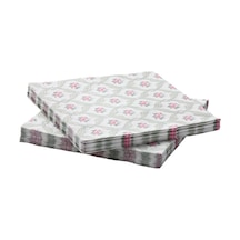 Ikea Forvantad Çiçek Desenli Peçete 30'lu 33 x 33 CM