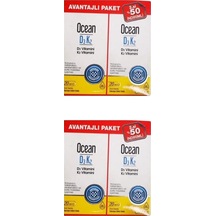 Ocean Vitamin D3k2 Damla 20 Ml 4lü
