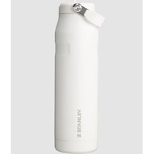 Stanley The Iceflow Bottle Flip Straw 1.06 Lt Termos Beyaz Siyah Stanley The Iceflow Bottle Flip Straw 1.06 Lt Termos Beyaz Siyah