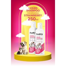 Kedi Ve Köpekler İçin Çilekli Şampuan 250 Ml 2 Adet