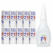 Evobond 502 Süper Hızlı 20 Gr Japon Yapıştırıcı 10 Adet