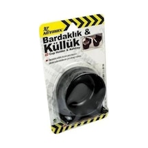 Araç Oto İçi Bardaklık Ve Küllük Üniversal Çok Amaçlı Çift Taraflı Bantlı 1 Adet