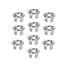 Suntek Mutfak Hollow Için 10 Adet Lavabo Taşma Kapağı Taşma