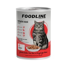 Foodline Kuzu Etli Yetişkin Kedi Konservesi 400 G