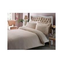 Taç Taçstripesaten Krem Stripe Saten Çift Kişilik Nevresim Takımı,200 X 220 Krem Diğer