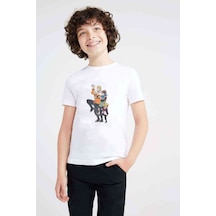 Tshirthane Anime Naruto Boku Dake Ga Inai Baskılı Unisex Çocuk Beyaz T-Shir