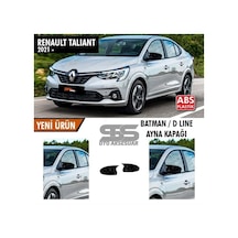 Renault Taliant Batman Yarasa Ayna Kapağı Piano Black