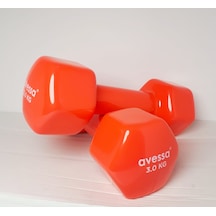 Avessa 3 Kg Vinil Dambıl Pvc 2 Adet