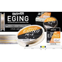 Gosen Egıng Answer 150 Mt Multi Pe 0.5 - 12 Lb