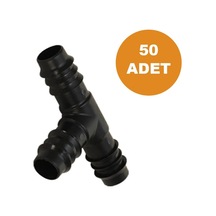20x20x20 Ekleme Te Damlama Sulama Ek Parçası 50 Adet