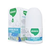 %100 Doğal Roll-on Sportif Sporcu Deodorant Ter Kokusu Önleyici Bitkisel Lekesiz Vegan 50 Ml