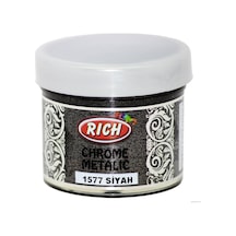 1577 Siyah Rich Chrome Metalik Boya 60 Ml.