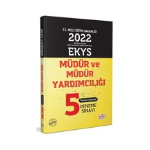 Ekys Müdür Ve Müdür Yardımcılığı Tamamlı Çözümlü 5 Deneme Sınavı