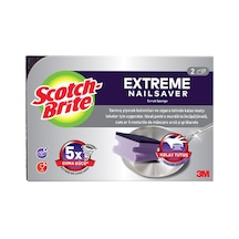 3 Adet Scotch Brite Extreme Bulaşık Süngeri Tırnak Koruyuculu 2'li
