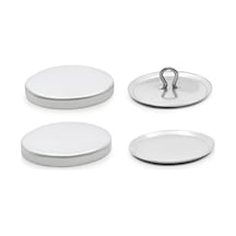 Dritz Kapak Düğmesi Kiti Boyut 36 Şablon, Aletler Ve Düğmeler Bağlantı Elemanları İçerir, 7/8", 60ct, Yok