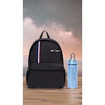 U.s. Polo. Assn. Unisex Okul Çanta Seti Plset2513325018 Siyah
