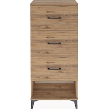 Arges Dolap 3 Çekmeceli 60x30x134 Çam-çam Çam
