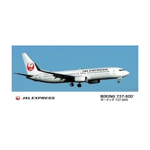 Hasegawa 39 10739 1/200 Ölçek, Boeing 737-800 Jal, Yolcu Uçağı Plastik Model Kiti-49426
