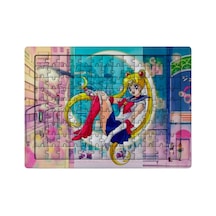 Ghostbastır Design Ay Savaşçısı 99 Parça Ayaklı Puzzle Dekoratif Çocuk Yapbozu 084