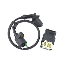 Junzhuodianpu 50cc 125cc 150cc Gy6 Çin Scooter Motosiklet Atv Ac Ateşlemeli Ateşleme Bobinli 1 Set Scooter Sınırsız Cdı