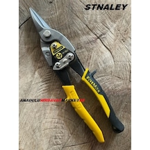 Stnaley 250Mm Sac Kesme Makası Alçıpan Kesme Makası Tenekeci Mak