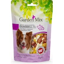 Garden - 24 - Mix Tavuk Ördek Ve Balkabaklı Dambıl Köpek Ödülü - Shopılke - 75 Gr