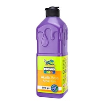 Nova Color Akrilik Boya 500ml Mor - 3 Adet 166 Mor