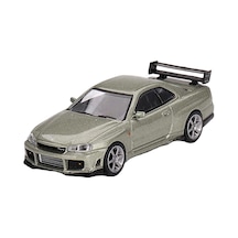 Mini Gt 1/64 Nissan Skyline Gt-r R34 Tommykaira R-z Millenium Jade