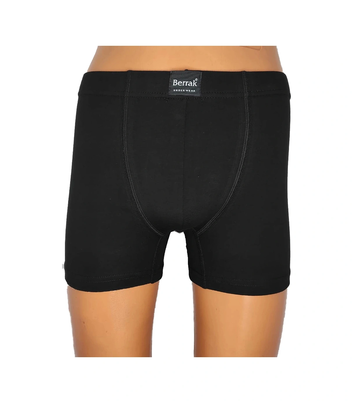 Berrak 4498 Erkek Renkli Boxer Siyah
