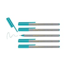 Edding 55 Fineliner - Turkuaz - 5 Kalem - 0,3 Mm Uç