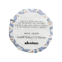 Davines Strong Dry Wax Güçlü Tutucu Kuru Wax 75 ML