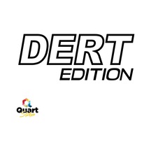 Dert Edition Oto Sticker Araba Cam Sticker