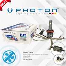 Photon 12V H15 Csp Led Xenon Far Ampul Seti 6000K 9500 Lümen Canb Photon 12V H15 Csp Led Xenon Far Ampul Seti 6000K 9500 Lümen Canb