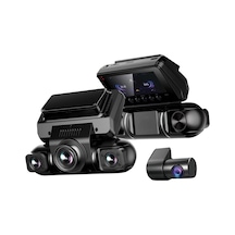 Twogo Go-ix19 Araç İçi Kamerası 4 Kamera Panoramik App Bağlantısı Wifi Kayıt Cihazı 4k Gece Görüşlü