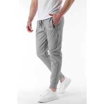 Madmext Gri Cep Detaylı Jogger Pantolon 5484 Gri